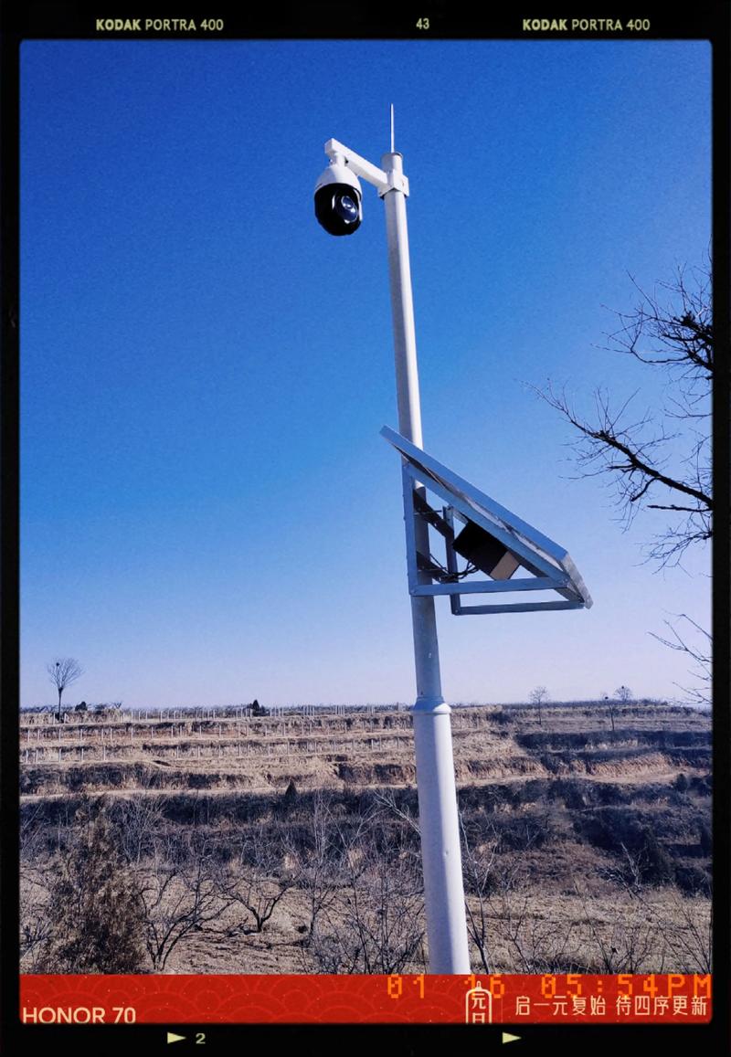 太陽能供電結合4G網絡的?？低暻驒C安防監控系統工程實踐
